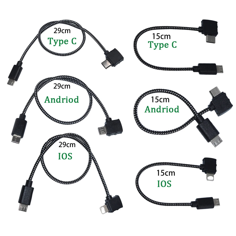 For DJI Spark Remote Controller Data Connected Cable Line Wire to Mobile Tablet Micro USB Connector For DJI Spark Accessories
For DJI Spark Remote Controller Data Connected Cable Line Wire to Mobile Tablet Micro USB Connector For DJI Spark Accessories