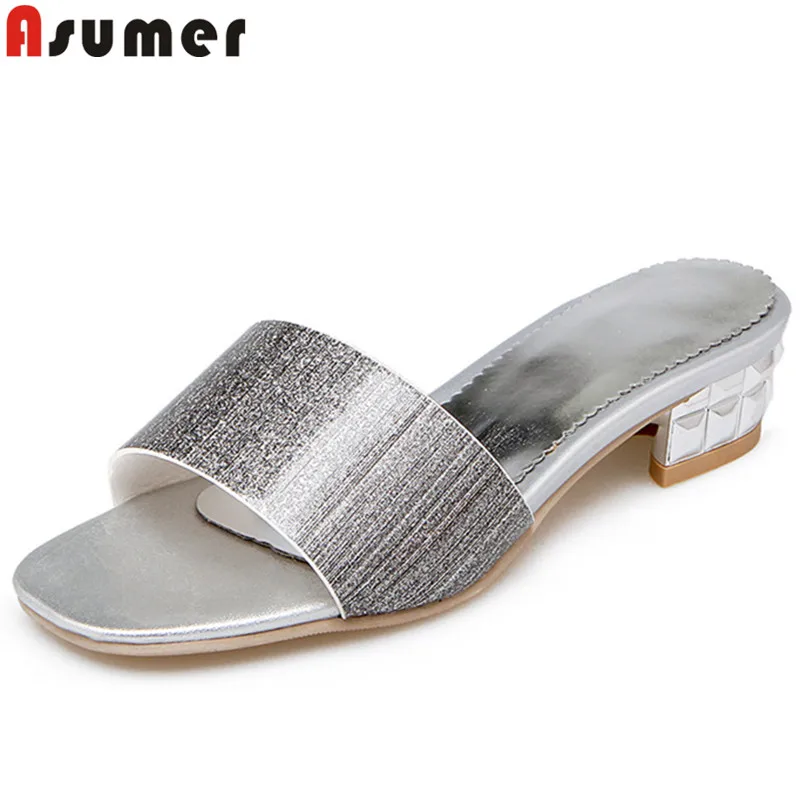 ASUMER Large size 34-45 fashion new shoes woman square heel summer shoes casual med heels sandals women 2019
ASUMER Large size 34-45 fashion new shoes woman square heel summer shoes casual med heels sandals women 2019
