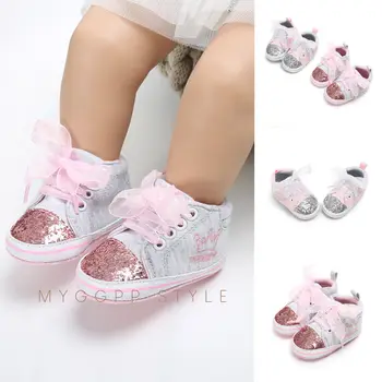 Toddler Newborn Shoes Infant Baby Girls Crown Princess Sequin First Walkers Shoes Baby Cute Soft Sole Anti-slip Sneakers
Toddler Newborn Shoes Infant Baby Girls Crown Princess Sequin First Walkers Shoes Baby Cute Soft Sole Anti-slip Sneakers