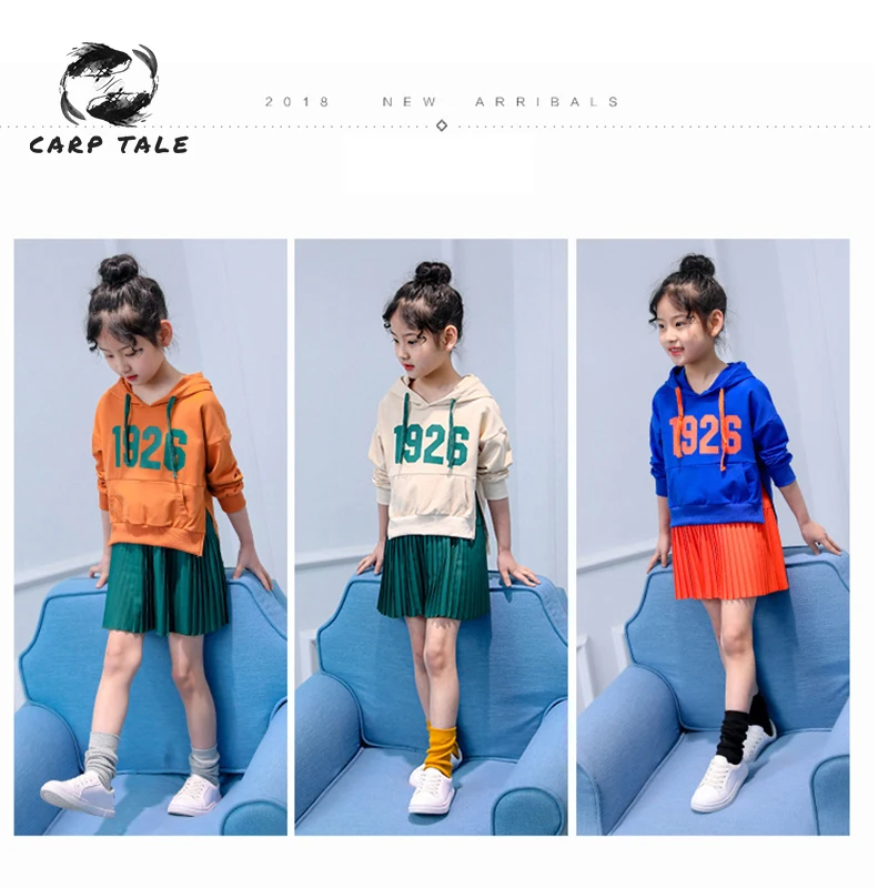 2019 new girls dress printed letters long sleeve children's hooded stitching children's clothing kids dresses for girls spring
2019 new girls dress printed letters long sleeve children's hooded stitching children's clothing kids dresses for girls spring