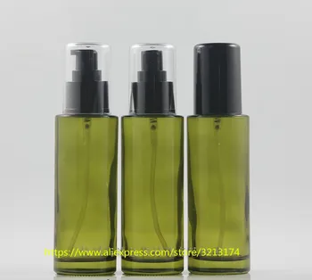 wholesale 100ml olive green glass bottle with black pump/sprayer,for lotion/perfume/essential oil/moisturizer/facial water
wholesale 100ml olive green glass bottle with black pump/sprayer,for lotion/perfume/essential oil/moisturizer/facial water