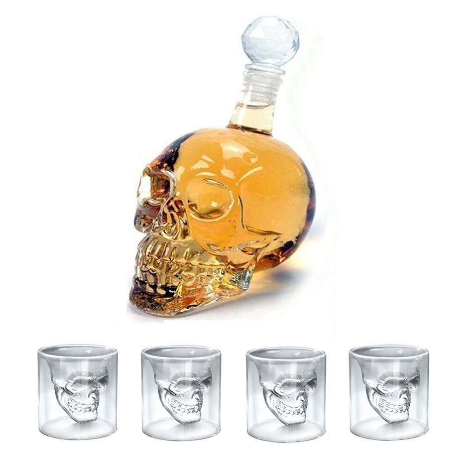 KHGDNOR Skull Glass Shot Whisky Wine Crystal Bottle Cups 25ml 75ml 150ml 250ml Transparent Wine Drinking Cups
KHGDNOR Skull Glass Shot Whisky Wine Crystal Bottle Cups 25ml 75ml 150ml 250ml Transparent Wine Drinking Cups