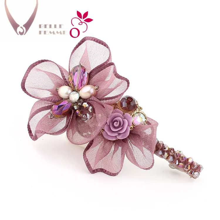 Korea Hair Accessories Flower Pearls Hair Clips For Women Crystal Hairgrips Hair Bows Spring Hairpins Barrette 4
Korea Hair Accessories Flower Pearls Hair Clips For Women Crystal Hairgrips Hair Bows Spring Hairpins Barrette 4