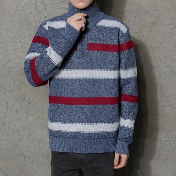 O-Neck Pullover Men Brand Clothing 2018 Autumn Winter New Arrival Cashmere Wool Sweater Men Casual Striped Pull Men ropa
O-Neck Pullover Men Brand Clothing 2018 Autumn Winter New Arrival Cashmere Wool Sweater Men Casual Striped Pull Men ropa