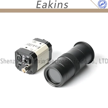 1/3 " BNC CCD Video Camera Mounting Electronic Digital Microscope Eyepiece 1200 Lines Industrial Camera + Zoom 100X C-Mount Lens
1/3 " BNC CCD Video Camera Mounting Electronic Digital Microscope Eyepiece 1200 Lines Industrial Camera + Zoom 100X C-Mount Lens