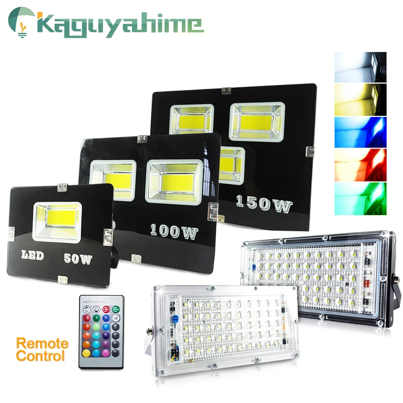 Kaguyahime 10W 50W 100W 200W LED FloodLight Outdoor Spot Flood Light Wall Lamp IP65 Waterproof Spotlight 220V 110V RGB Lighting
Kaguyahime 10W 50W 100W 200W LED FloodLight Outdoor Spot Flood Light Wall Lamp IP65 Waterproof Spotlight 220V 110V RGB Lighting