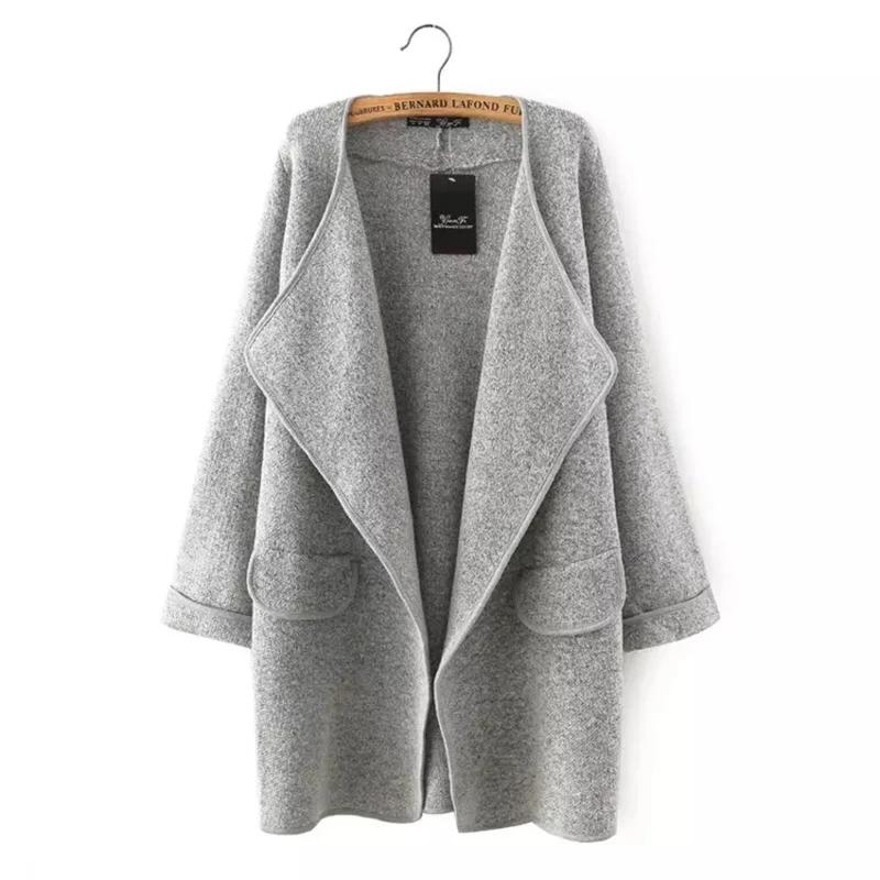 New Women's Fashion Ethnic Wind knit Cardigan Loose Lrregular Lapel Sweater Jacket Cardigan Long Sleeve Solid Loose Lady Females
New Women's Fashion Ethnic Wind knit Cardigan Loose Lrregular Lapel Sweater Jacket Cardigan Long Sleeve Solid Loose Lady Females