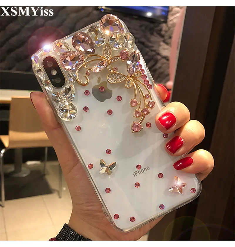 Luxury Beautiful Flower Rhinestone Diamond Clear Bling Crystal Butterfly Case For Samsungj5 j7 j6 j8 A7 A8 A6 PLUS 2017 2018 A80
Luxury Beautiful Flower Rhinestone Diamond Clear Bling Crystal Butterfly Case For Samsungj5 j7 j6 j8 A7 A8 A6 PLUS 2017 2018 A80