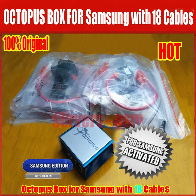 100% Original Octopus Box with 18 Cables for Samsung/Unlock&Flash&Repair IMEI/EFS Mobile Phone
100% Original Octopus Box with 18 Cables for Samsung/Unlock&Flash&Repair IMEI/EFS Mobile Phone