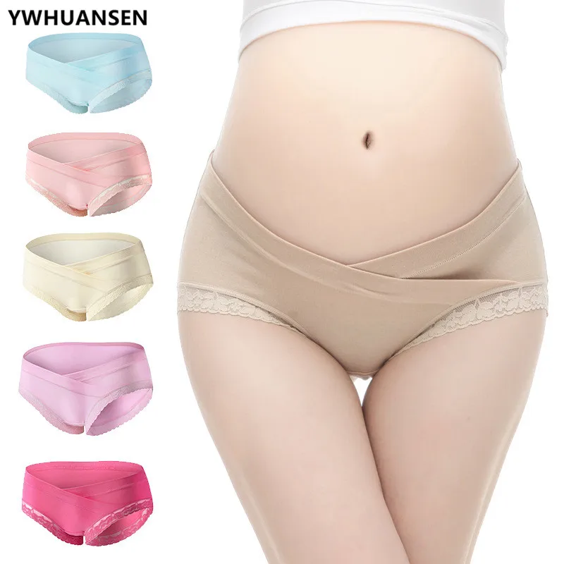 YWHUANSEN Lace Cotton Maternity Pregnant Underwear Postpartum Mother Under Bump Panties Low Waist Pregnancy Briefs Women Clothes
YWHUANSEN Lace Cotton Maternity Pregnant Underwear Postpartum Mother Under Bump Panties Low Waist Pregnancy Briefs Women Clothes