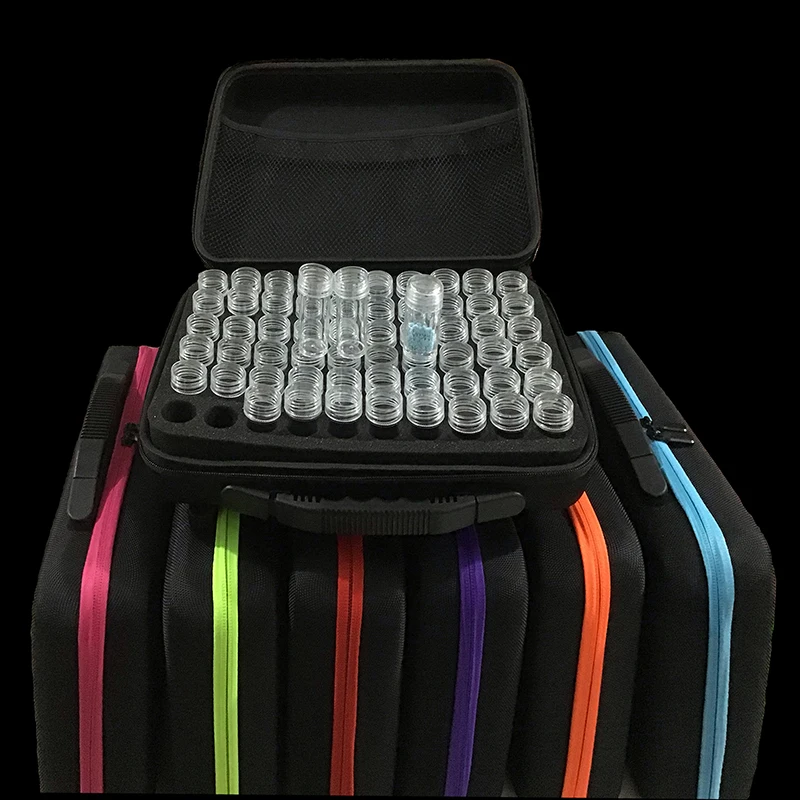 7 Colors 30/60 Bottles Diamond Painting Cross Stitch Accessories Tool Box Container Diamond Storage Bag Case Embroidery Mosaic
7 Colors 30/60 Bottles Diamond Painting Cross Stitch Accessories Tool Box Container Diamond Storage Bag Case Embroidery Mosaic