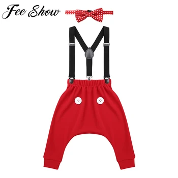 Fancy Newborn Baby Boys Outfit Red Bow Tie+Adjustable Y Back Pants Straps+Red Trousers Set 3Pcs Kids Costume Birthday Gifts
Fancy Newborn Baby Boys Outfit Red Bow Tie+Adjustable Y Back Pants Straps+Red Trousers Set 3Pcs Kids Costume Birthday Gifts