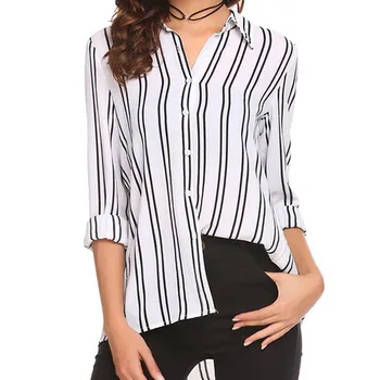 Women V Neck Chiffon Long Sleeve Shirt Sexy Striped Blouse Womens Tops And Blouses blusas mujer de moda 2018 chemise femme #10
Women V Neck Chiffon Long Sleeve Shirt Sexy Striped Blouse Womens Tops And Blouses blusas mujer de moda 2018 chemise femme #10