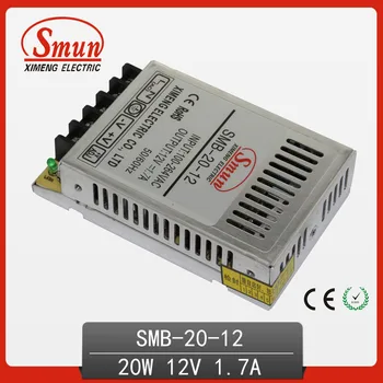20W 12VDC Output Switching Power Supply Universal AC Input Small Volume Thin Power Supply SMB-20-12
20W 12VDC Output Switching Power Supply Universal AC Input Small Volume Thin Power Supply SMB-20-12