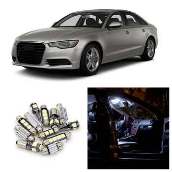 12pcs Canbus Car White LED Light Bulbs Interior Package Kit For 2012 2013 2014 Audi A6 C7 Dome Glove Box Trunk Lamp Error Free
12pcs Canbus Car White LED Light Bulbs Interior Package Kit For 2012 2013 2014 Audi A6 C7 Dome Glove Box Trunk Lamp Error Free