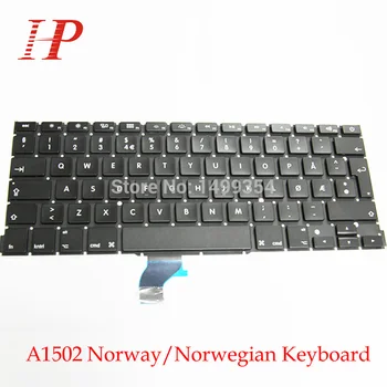 5PCS New Norway Keyboard For Apple Macbook Pro Retina 13" A1502 Norwegian NO Keyboard Replacement
5PCS New Norway Keyboard For Apple Macbook Pro Retina 13" A1502 Norwegian NO Keyboard Replacement