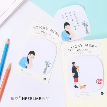 30Sheets/Pack Cartoon Stciky Notes Memo Notes Paper Bookmark Stickers Cute Memo Pad School Office Supplies
30Sheets/Pack Cartoon Stciky Notes Memo Notes Paper Bookmark Stickers Cute Memo Pad School Office Supplies