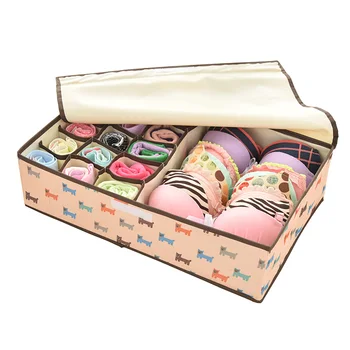 Oxford Underwear Foldable Storage Box 17 Lattice Washable Cloth Art Box Underpants Socks Sub Format Household Finishing Box Caja
Oxford Underwear Foldable Storage Box 17 Lattice Washable Cloth Art Box Underpants Socks Sub Format Household Finishing Box Caja