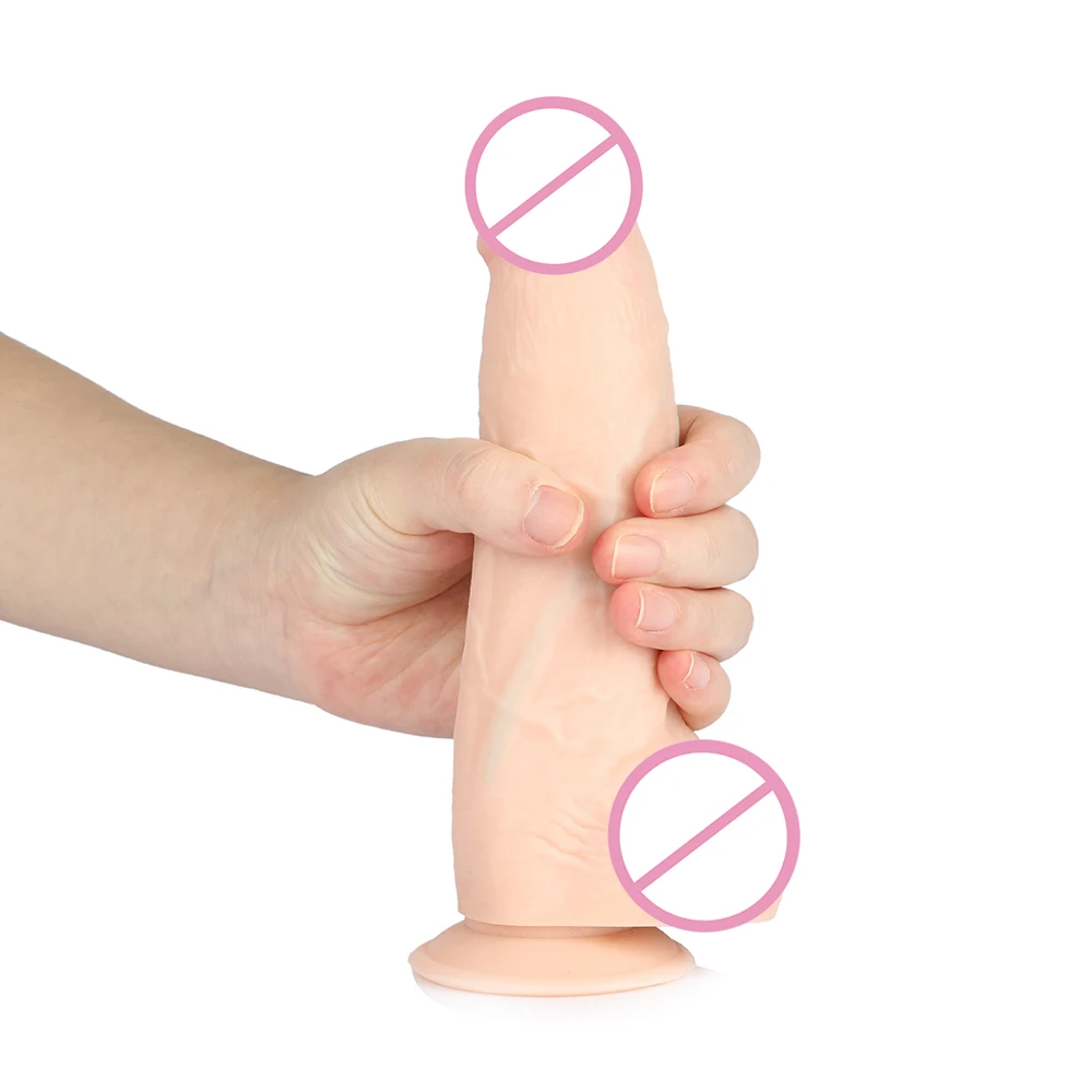 Большой Силиконовый Фаллоимитатор