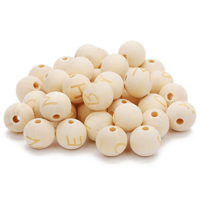 20Pcs Mixed Letter Loose Space Beads For Jewelry Marking Bracelet Charm Needlework Wooden Beads DIY Accessories Jewelry Finding
20Pcs Mixed Letter Loose Space Beads For Jewelry Marking Bracelet Charm Needlework Wooden Beads DIY Accessories Jewelry Finding