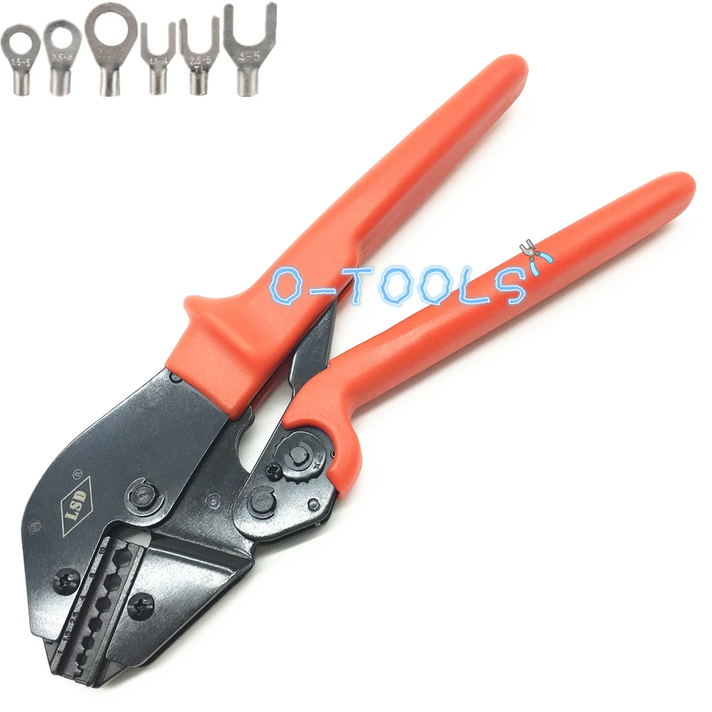 Ratchet crimping tool for non-insulated terminals 1-10mm2 cable lug crimp pliers hexagonal crimper AP-110TX
Ratchet crimping tool for non-insulated terminals 1-10mm2 cable lug crimp pliers hexagonal crimper AP-110TX