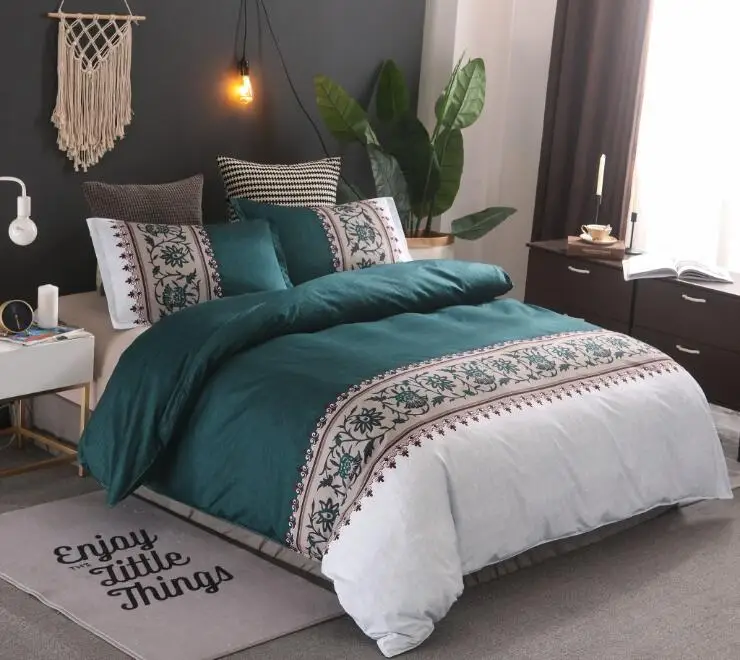 3pcs Polyester Printed Duvet Set Comforter Cover Duvet Cover With Pillowcases Without Sheet (Without Filler)
3pcs Polyester Printed Duvet Set Comforter Cover Duvet Cover With Pillowcases Without Sheet (Without Filler)
