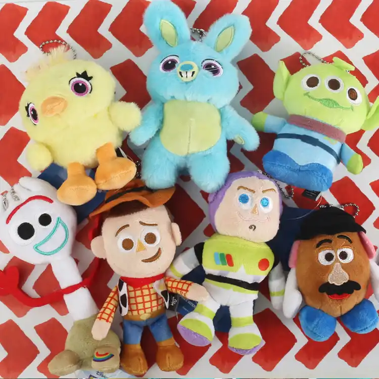 Original Disney Toy Story 4 Plush Buzz Lightyear Woody Fokry