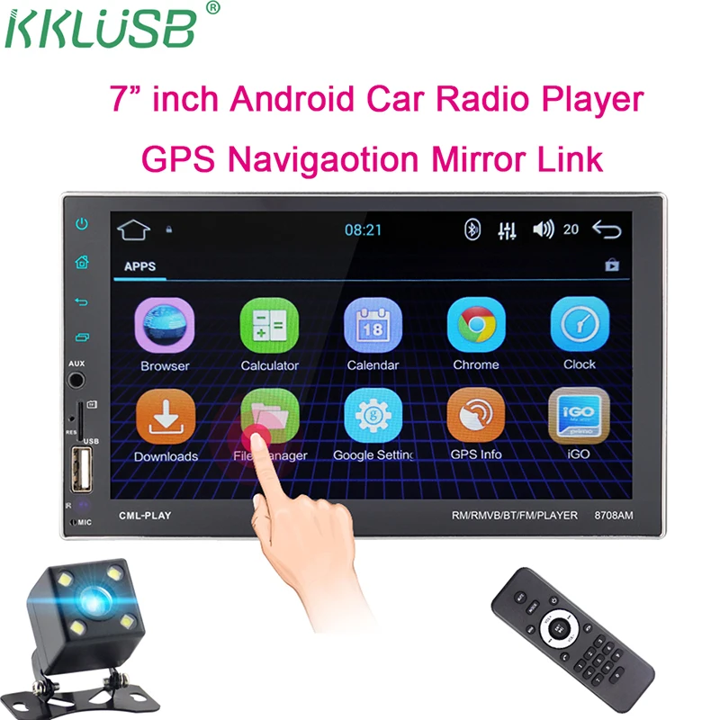 Android 7.1 2 Din Car radio Multimedia Video Player 2din Car Radio 7 inch Touch mirrorlink Android Player Rear View Camera
Android 7.1 2 Din Car radio Multimedia Video Player 2din Car Radio 7 inch Touch mirrorlink Android Player Rear View Camera