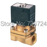 Brass 12V DC 1/2" Electric solenoid valve Water Air Fuels Gas Normal Closed