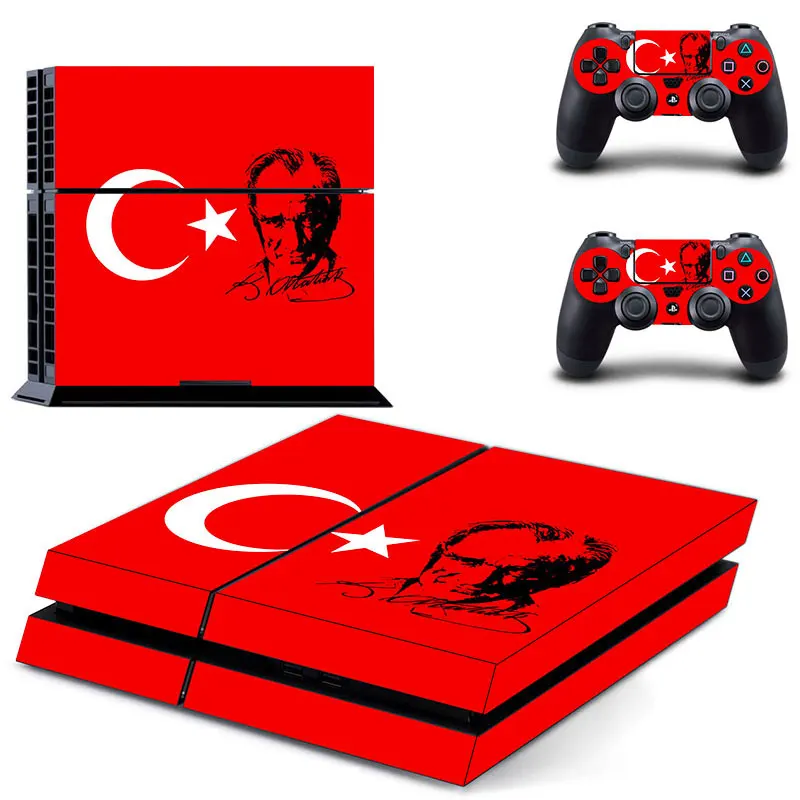 Turkey National Flag PS4 Skin Sticker Decal For Sony PlayStation 4 Console and 2 Controllers PS4 Skin Sticker Vinyl
Turkey National Flag PS4 Skin Sticker Decal For Sony PlayStation 4 Console and 2 Controllers PS4 Skin Sticker Vinyl