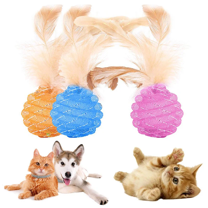 1 Pc Creative Pet Cat Dog Toy Cat Line Ball Feather Line Tube Ball Pet Toy Cat Toys Interactive Pet Supplies Useful Products
1 Pc Creative Pet Cat Dog Toy Cat Line Ball Feather Line Tube Ball Pet Toy Cat Toys Interactive Pet Supplies Useful Products