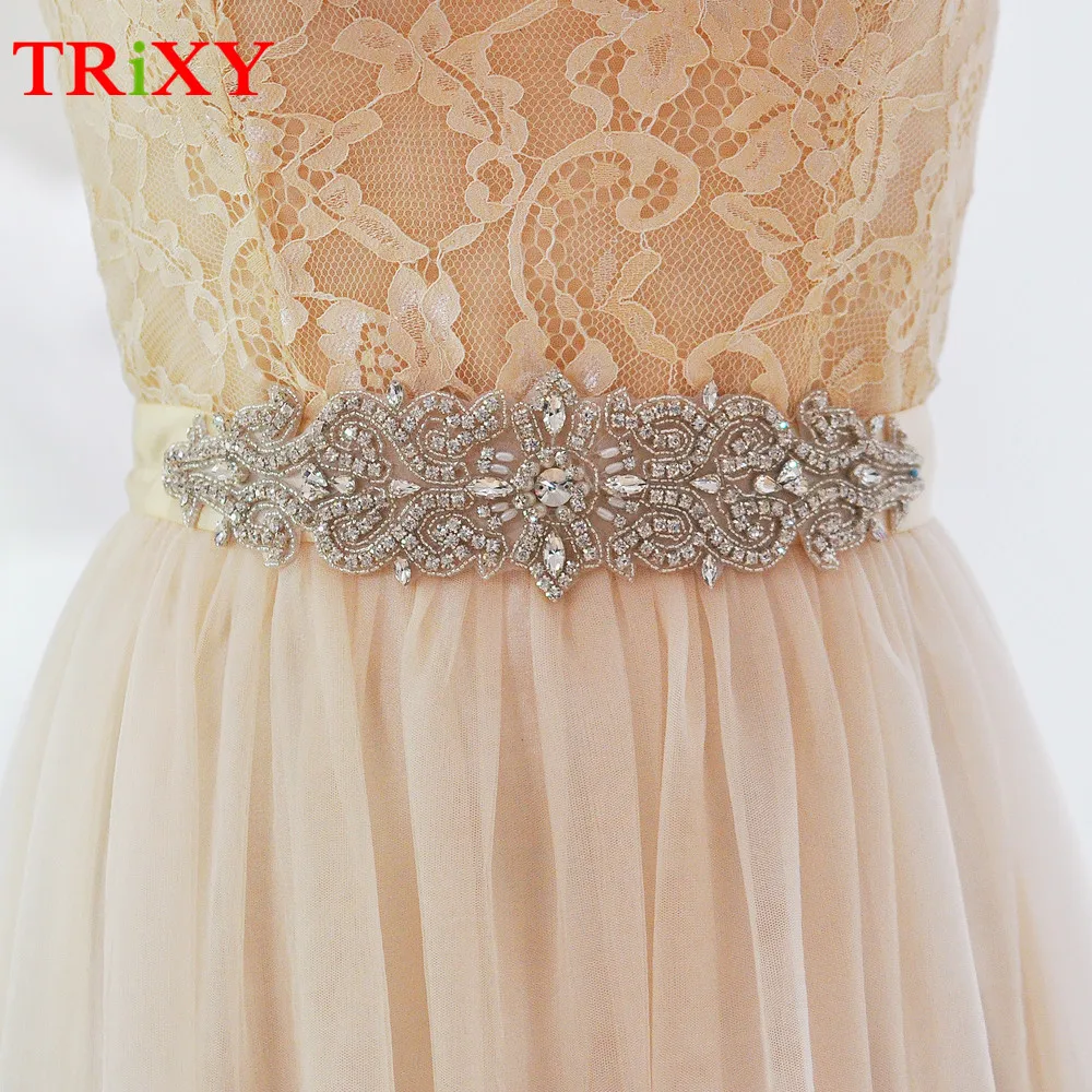TRiXY C26 Rhinestones Wedding Belt Crystal Czech Stones Bridal Belt Sashes Wedding Evening Dress Belt Sashes Accessories
TRiXY C26 Rhinestones Wedding Belt Crystal Czech Stones Bridal Belt Sashes Wedding Evening Dress Belt Sashes Accessories