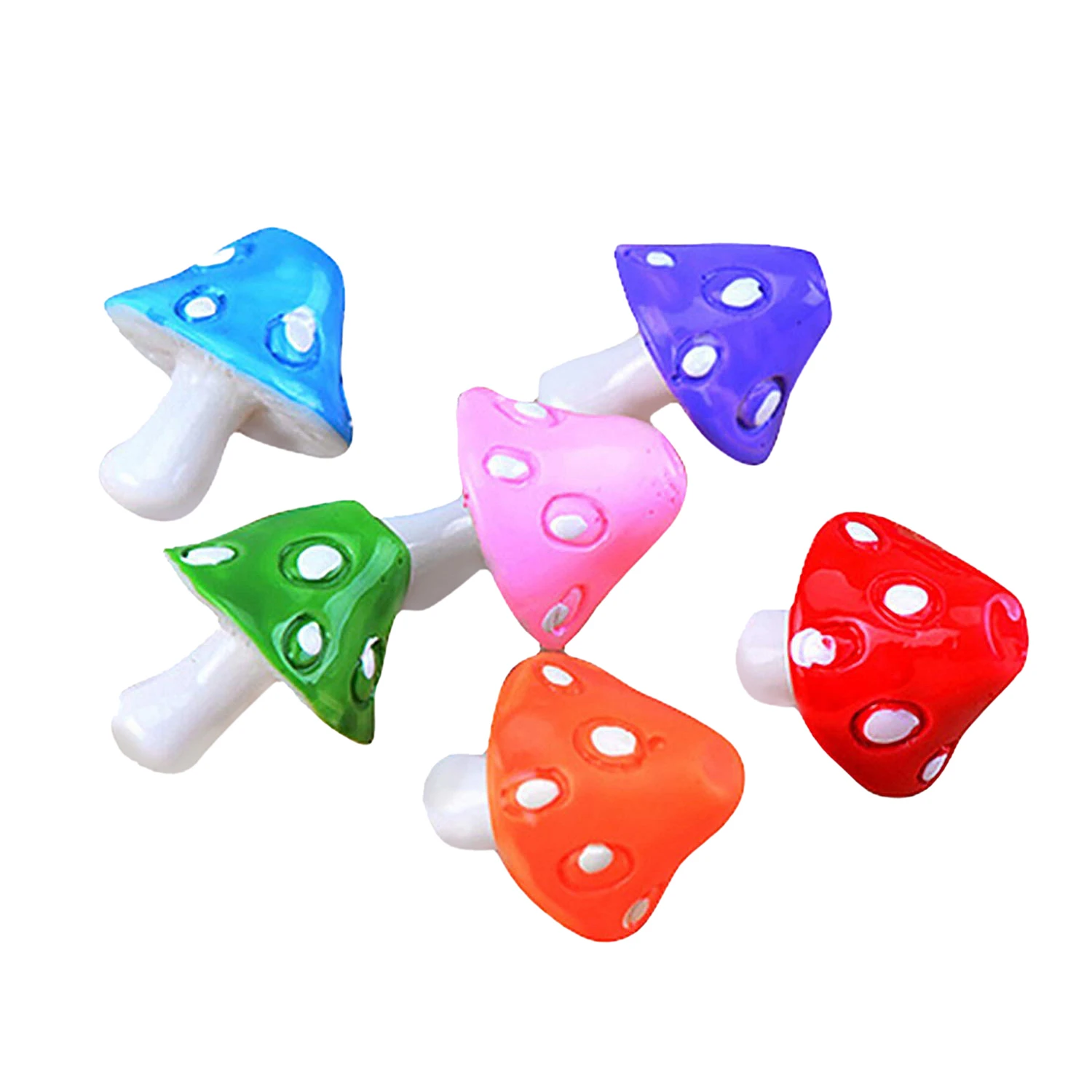 6-Piece Miniature Fairy Garden Mushroom Ornament Dollhouse Plant Pot Figurine DIY Decor Home Decoration 
6-Piece Miniature Fairy Garden Mushroom Ornament Dollhouse Plant Pot Figurine DIY Decor Home Decoration
