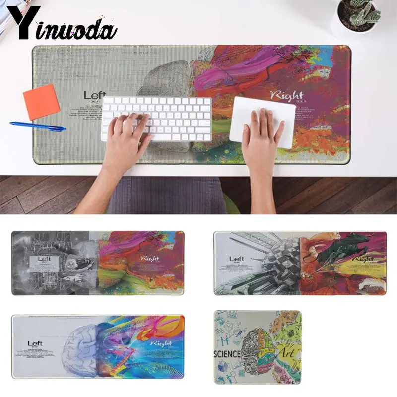Yinuoda Cool New brain hemispheres illustration desktop Large Mouse pad PC Computer mat Natural Rubber Gaming mousepad Desk Mat
Yinuoda Cool New brain hemispheres illustration desktop Large Mouse pad PC Computer mat Natural Rubber Gaming mousepad Desk Mat