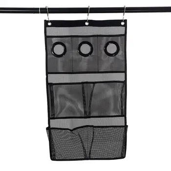 Adeeing 3-hole Hanging Storage Bag with 7 Pockets Home Bathroom Organizer for Make-up Toilet Articles with 3 Hanging Hook
Adeeing 3-hole Hanging Storage Bag with 7 Pockets Home Bathroom Organizer for Make-up Toilet Articles with 3 Hanging Hook
