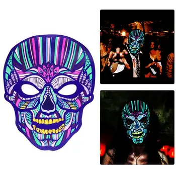YUNLIGHTS Sound Reactive Flashing Mask LED Light Flashing Mask Halloween Costume Party Mask (Skull)
YUNLIGHTS Sound Reactive Flashing Mask LED Light Flashing Mask Halloween Costume Party Mask (Skull)