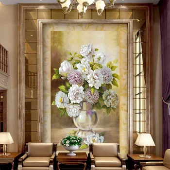 European Style Vase Flower Oil Painting Mural Wallpaper Living Room Hotel Entrance Corridor Background Wall Paper Home Decor 3 D
European Style Vase Flower Oil Painting Mural Wallpaper Living Room Hotel Entrance Corridor Background Wall Paper Home Decor 3 D