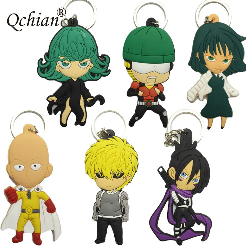 ONE PUNCH MAN Cosplay Pvc keychain The Bald cape man key ring Saitama Genos tatsumaki Llavero Chaveiro pendant accessories 2018
ONE PUNCH MAN Cosplay Pvc keychain The Bald cape man key ring Saitama Genos tatsumaki Llavero Chaveiro pendant accessories 2018