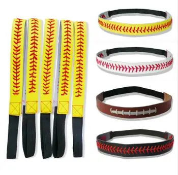 Softball Baseball Leather Seamed Headbands NFL Super Bowl Fast Pitch Hair Bands Bandage On Head Gum For Hair Scrunchy
Softball Baseball Leather Seamed Headbands NFL Super Bowl Fast Pitch Hair Bands Bandage On Head Gum For Hair Scrunchy