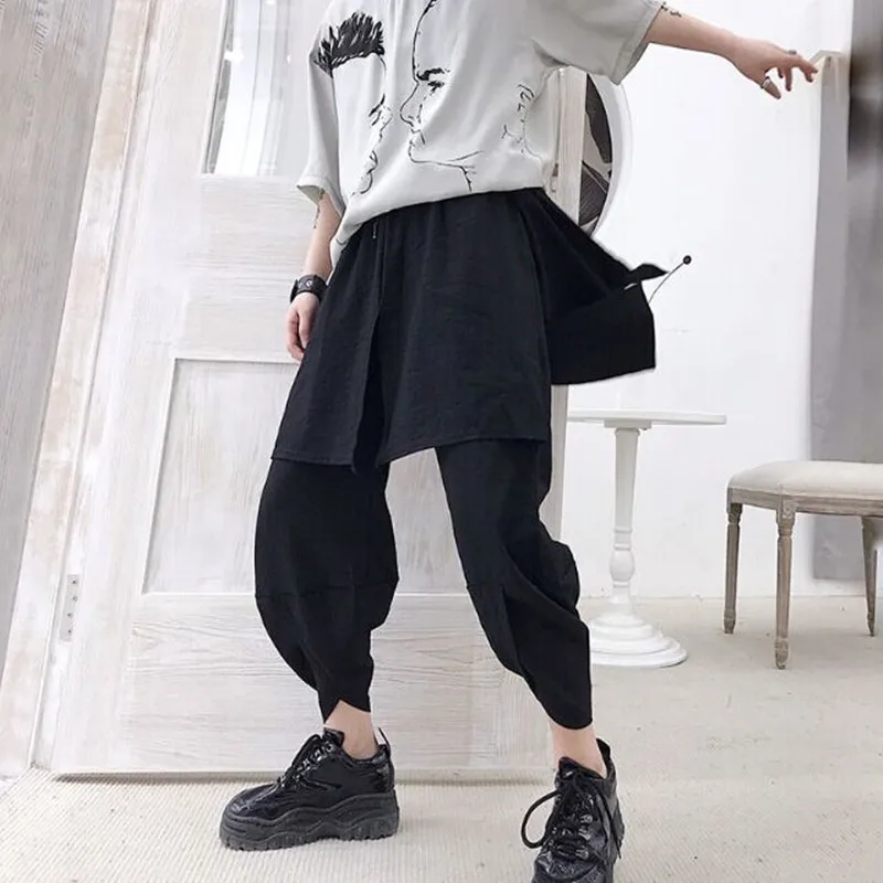 Male new list pantyhose summer loose linen wide leg pants high quality persional retro male cotton pants
Male new list pantyhose summer loose linen wide leg pants high quality persional retro male cotton pants