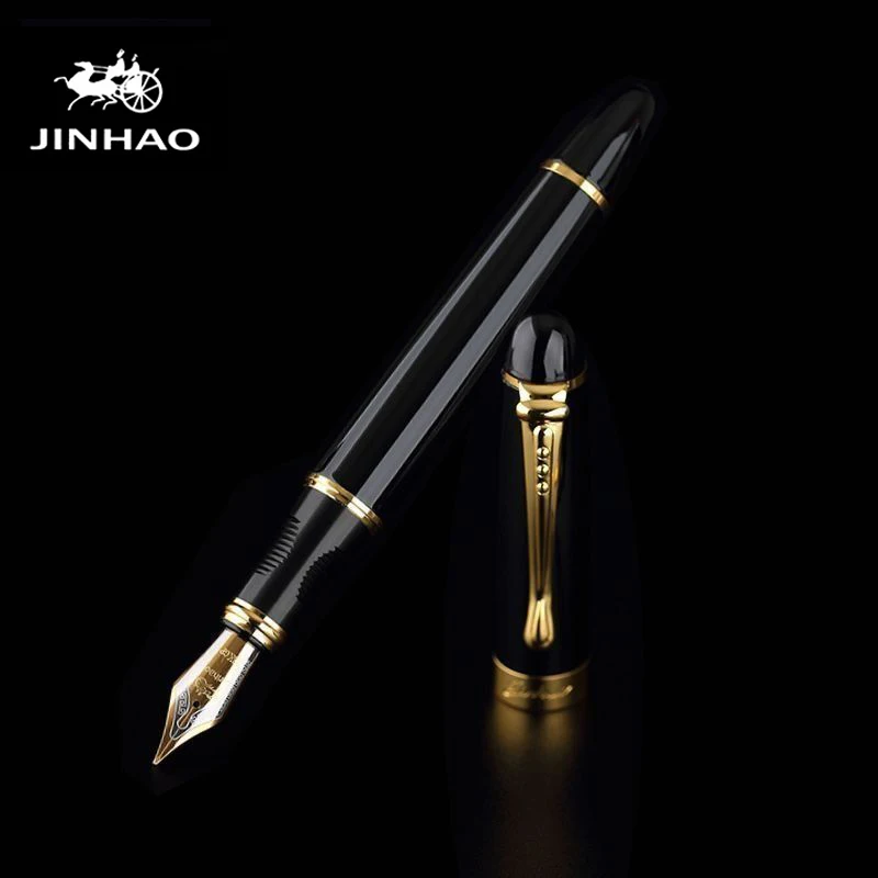 Jinhao 450 Fine Iraurita Gold nib Fountain pen for signature writing Office accessories school supplies Canetas escolar FB293
Jinhao 450 Fine Iraurita Gold nib Fountain pen for signature writing Office accessories school supplies Canetas escolar FB293