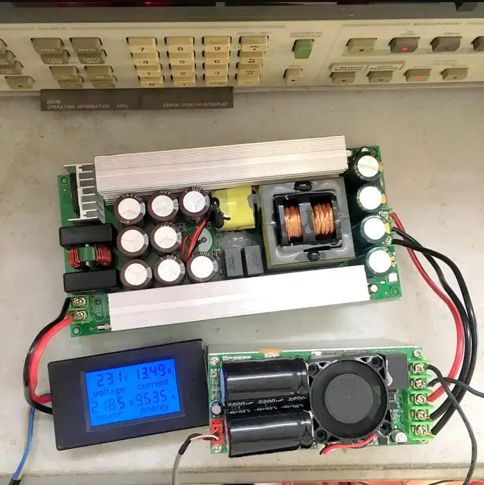 2000W high efficiency LLC AC220V board audio power amplifier at output voltage: 80V independent 12V
2000W high efficiency LLC AC220V board audio power amplifier at output voltage: 80V independent 12V