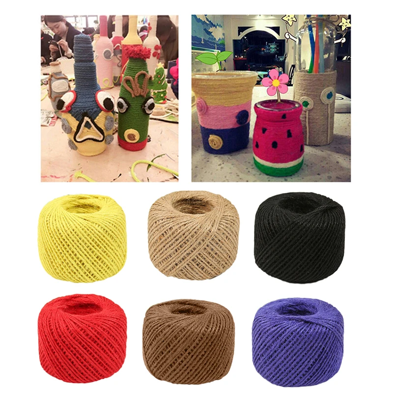 Colorized 1.5mm 25m Hemp Rope DIY Handmade Retro Style Tool Accessories Photo Clip Colorized Rope Cord Wedding Decoration
Colorized 1.5mm 25m Hemp Rope DIY Handmade Retro Style Tool Accessories Photo Clip Colorized Rope Cord Wedding Decoration