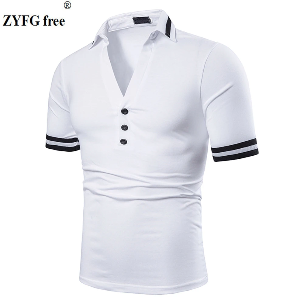 Simple casual style men's polo shirt short-sleeved turn-down collar polo shirt solid color fashion men tops
Simple casual style men's polo shirt short-sleeved turn-down collar polo shirt solid color fashion men tops