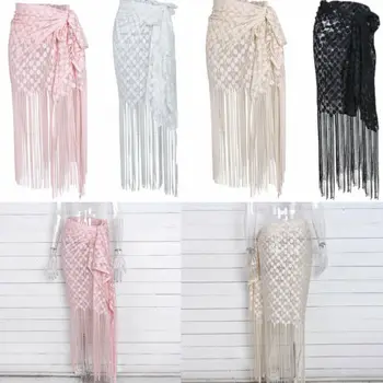 2019 Sexy Women Lace Crochet Tassel Lace Bikini Cover Up Swimwear Bathing Suit Summer Beach Dress Beachwear
2019 Sexy Women Lace Crochet Tassel Lace Bikini Cover Up Swimwear Bathing Suit Summer Beach Dress Beachwear