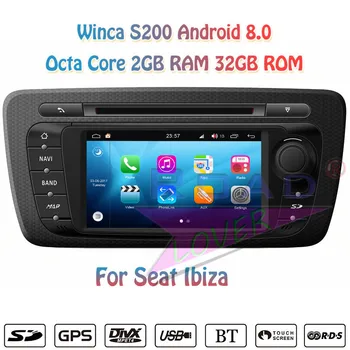 Winca S200 Android 8.0 Car PC Multimedia DVD Player For Seat Ibiza 2009 2010 2011 2012 2013 Stereo GPS Navigation Magnitol 2 Din
Winca S200 Android 8.0 Car PC Multimedia DVD Player For Seat Ibiza 2009 2010 2011 2012 2013 Stereo GPS Navigation Magnitol 2 Din