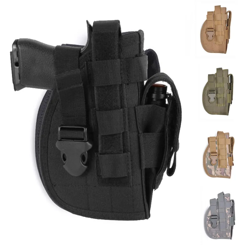 Adjustable Tactical Nylon Holster Right Hand Gun Case For Universal Gun Military Belt Holster Shooting Hunting Pistol Holsters
Adjustable Tactical Nylon Holster Right Hand Gun Case For Universal Gun Military Belt Holster Shooting Hunting Pistol Holsters