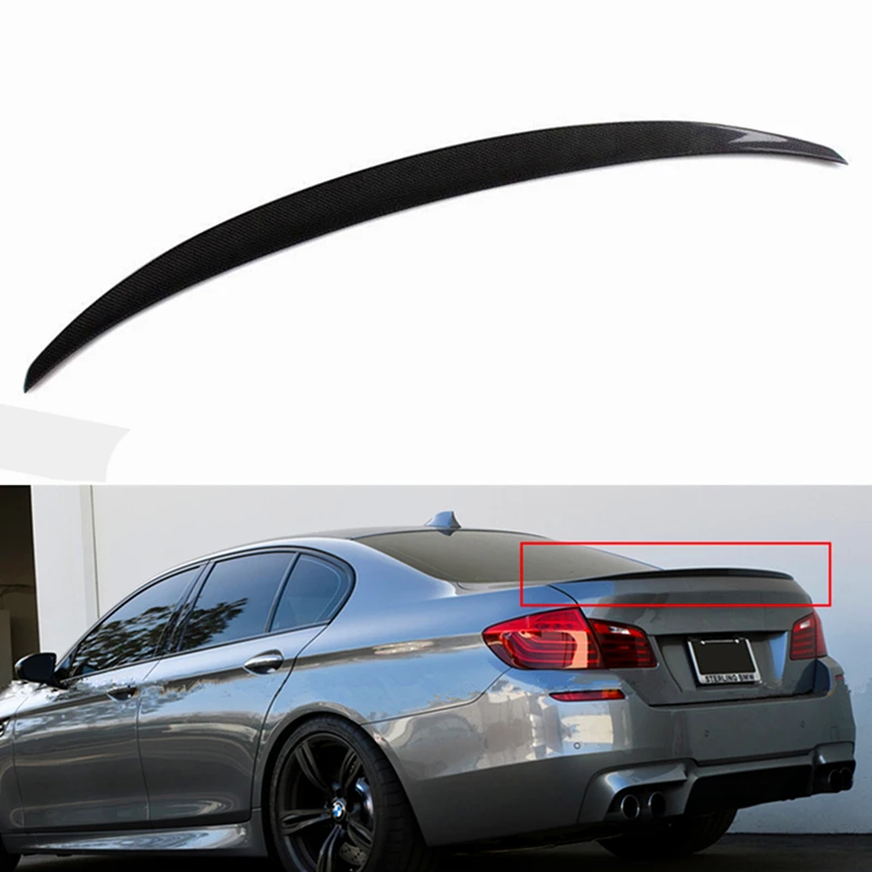 Carbon Fiber M5 OE Style Trunk Spoiler Wings Lid Spoiler Wing Lip Wing Spoiler Fit for BMW F10 5 Series 535i 528i 2011-2016
Carbon Fiber M5 OE Style Trunk Spoiler Wings Lid Spoiler Wing Lip Wing Spoiler Fit for BMW F10 5 Series 535i 528i 2011-2016