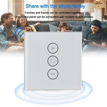 Timethinker Smart WiFi Curtain Switch Electric Curtain Motor EU Interruptor WiFi for Alexa Google Home Smart Life App Support
Timethinker Smart WiFi Curtain Switch Electric Curtain Motor EU Interruptor WiFi for Alexa Google Home Smart Life App Support
