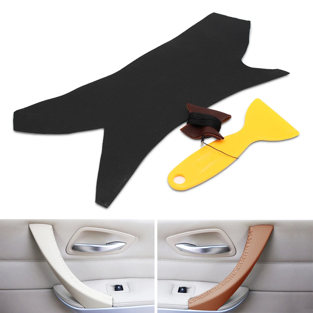 Car Interior Door Handle Cover Hand Sewing Micro Leather Door Panel Handle Pull Trim Cover For BMW 3 Series E90 E91 325 330 318
Car Interior Door Handle Cover Hand Sewing Micro Leather Door Panel Handle Pull Trim Cover For BMW 3 Series E90 E91 325 330 318